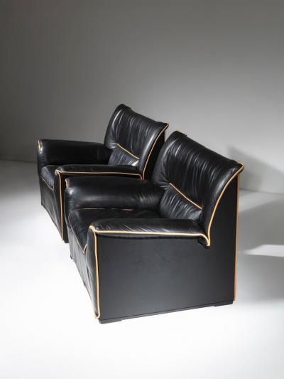 Afra Tobia Scarpa Pair of Lauriana Lounge Chairs by Afra and Tobia Scarpa for B B Italia