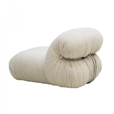 Afra Tobia Scarpa Pair of Soriana Armchairs Designed by Tobia Scarpa Edited by Cassina 1960s