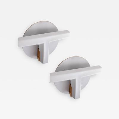 Afra Tobia Scarpa Rare Pair of OTI Sconces by Afra Y Tobia Scarpa for Flos Italy 1983