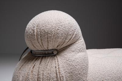 Afra Tobia Scarpa Scarpa Soriana Lounge Chair in Boucl Wool 1969