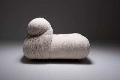 Afra Tobia Scarpa Scarpa Soriana Lounge Chair in Boucl Wool 1969
