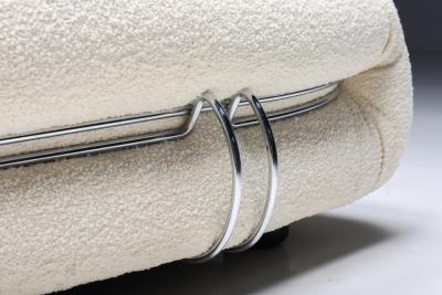 Afra Tobia Scarpa Scarpa Soriana Sofa in Boucl Wool 1970s