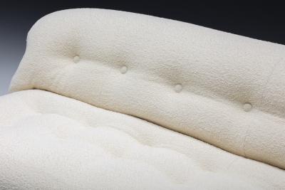 Afra Tobia Scarpa Scarpa Soriana Sofa in Boucl Wool 1970s