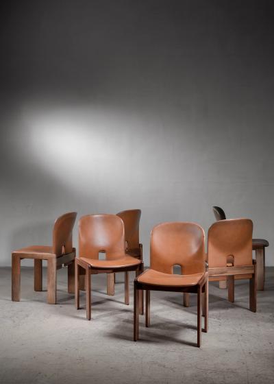 Afra Tobia Scarpa Set of 6 Afra Tobia Scarpa dining chairs