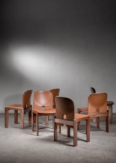 Afra Tobia Scarpa Set of 6 Afra Tobia Scarpa dining chairs