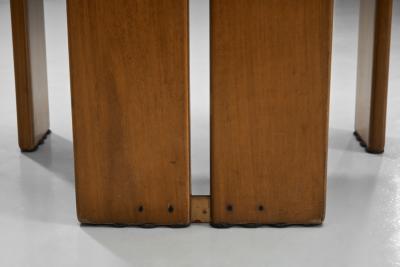 Afra Tobia Scarpa Set of Four Africa Chairs by Afra and Tobia Scarpa for Maxalto Italy 1975