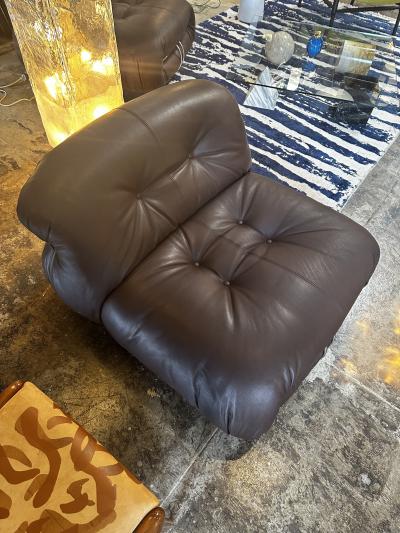 Afra Tobia Scarpa Soriana Chair by Afra and Tobia Scarpa for Cassina 1969s