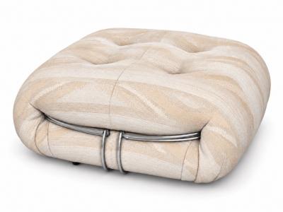 Afra Tobia Scarpa Soriana Lounge Chair Ottoman by Afra Tobia Scarpa for Cassina 1960