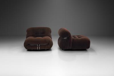 Afra Tobia Scarpa Soriana Single Seat Chairs by Afra and Tobia Scarpa for Cassina Italy 1969