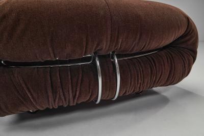 Afra Tobia Scarpa Soriana Single Seat Chairs by Afra and Tobia Scarpa for Cassina Italy 1969