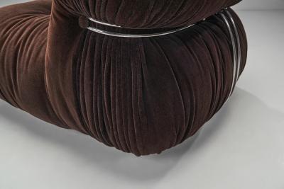 Afra Tobia Scarpa Soriana Single Seat Chairs by Afra and Tobia Scarpa for Cassina Italy 1969