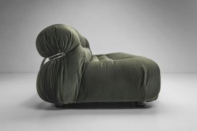 Afra Tobia Scarpa Soriana Sofa by Afra and Tobia Scarpa for Cassina Italy 1969