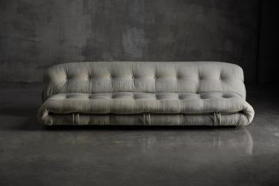 Afra Tobia Scarpa Soriana Sofa by Afra and Tobia Scarpa for Cassina Italy 1970s