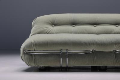 Afra Tobia Scarpa Soriana Two Seater by Afra Tobia Scarpa for Cassina 1970s