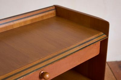 Afra Tobia Scarpa Tobia Scarpa Leather Nightstands