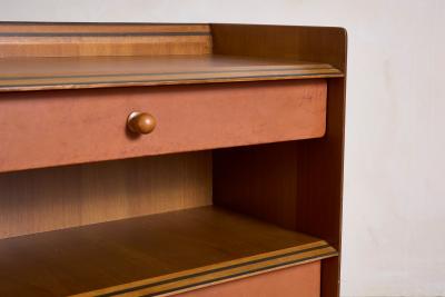 Afra Tobia Scarpa Tobia Scarpa Leather Nightstands