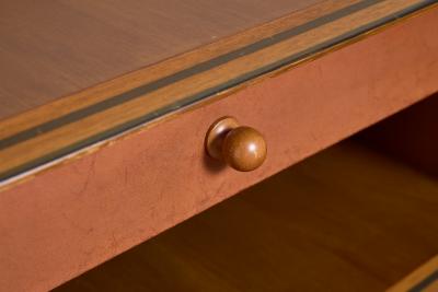 Afra Tobia Scarpa Tobia Scarpa Leather Nightstands