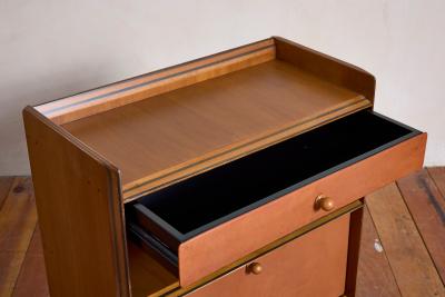 Afra Tobia Scarpa Tobia Scarpa Leather Nightstands