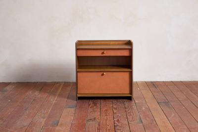 Afra Tobia Scarpa Tobia Scarpa Leather Nightstands