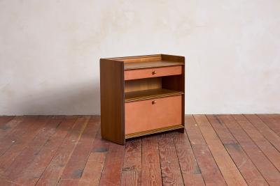 Afra Tobia Scarpa Tobia Scarpa Leather Nightstands