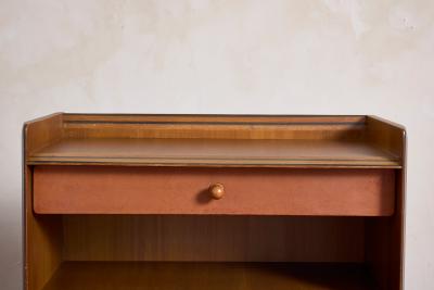 Afra Tobia Scarpa Tobia Scarpa Leather Nightstands