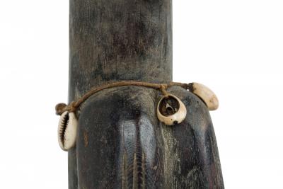 African D R Congo 20th Century Carved Wood Luba Ceremonial Spoon