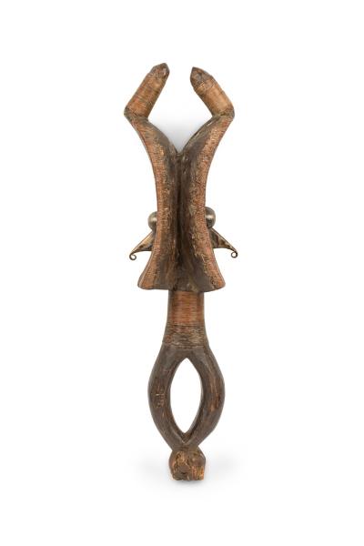 African Gabon 20th Century Handmade Kota Reliquary