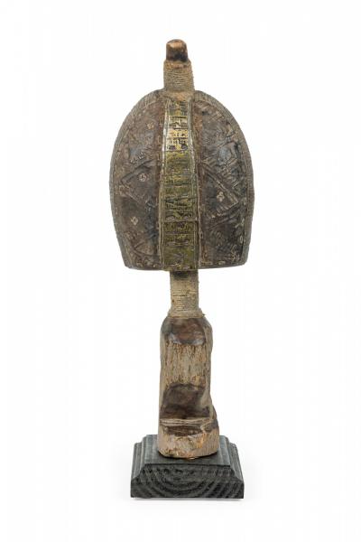 African Gabon Congo 20th Century Carved Wood Kota Mahangwe Reliquary Guardian