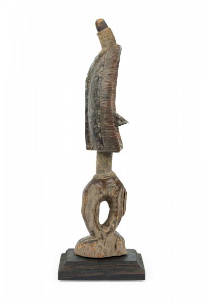 African Gabon Congo 20th Century Carved Wood Kota Mahangwe Reliquary Guardian
