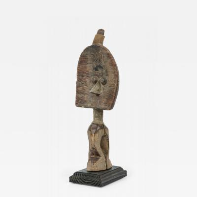 African Gabon Congo 20th Century Carved Wood Kota Mahangwe Reliquary Guardian