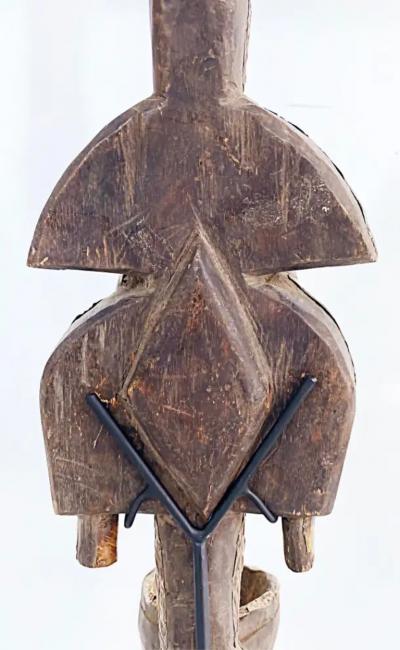 African Gabon Kota People of Sebe Valley Reliquary Pipe 20th Century