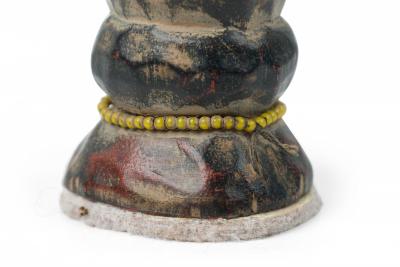 African Ghana Contemporary Carved Wood Ashanti Fertility Doll