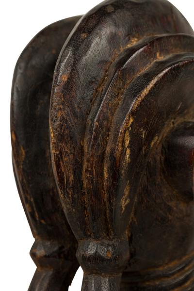 African Ivory Coast 20th Century Hand Carved Dan Fertility Figure
