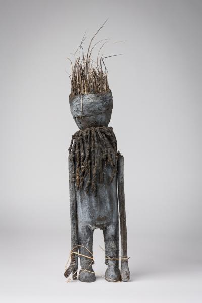 African Ivory Coast Carved Wooden Kafigueledio Senoufo Fetish Figure