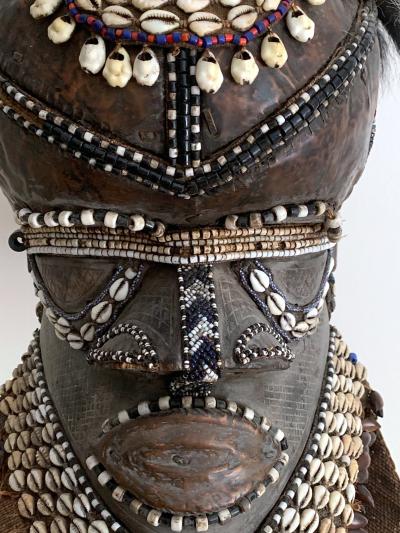 African Kuba Helmet Mask
