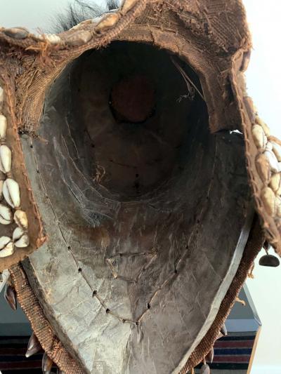 African Kuba Helmet Mask