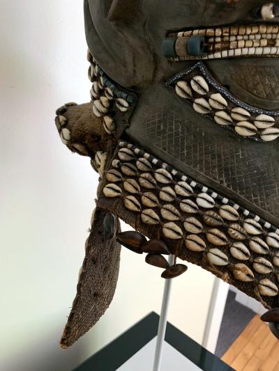 African Kuba Helmet Mask
