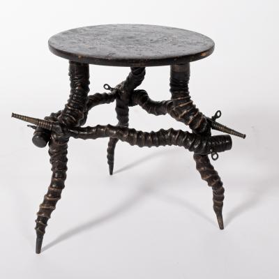 African Kudu horn side table