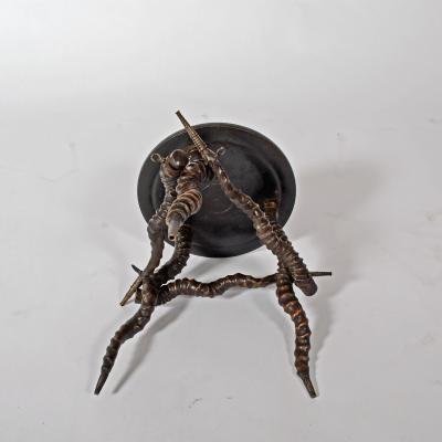 African Kudu horn side table