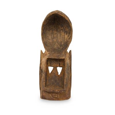 African Mali 20th Century Hand Carved Wooden Dogon Mask