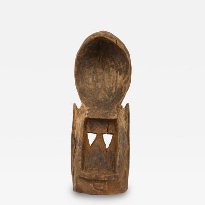 African Mali 20th Century Hand Carved Wooden Dogon Mask