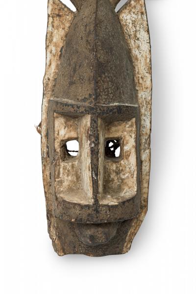 African Mali Late 20th Century Carved Wood Dogon Kanaga Mask