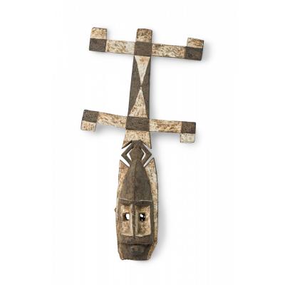 African Mali Late 20th Century Carved Wood Dogon Kanaga Mask