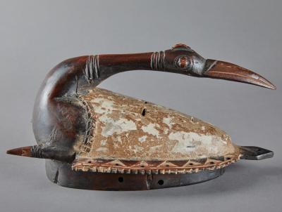 African Mask Resembling a Crane