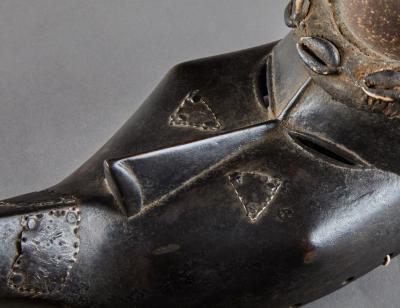 African Mask of Mythical Beast