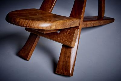 African Studio Chair France 1960s