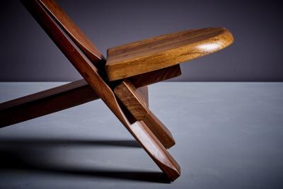 African Studio Chair France 1960s