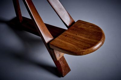 African Studio Chair France 1960s