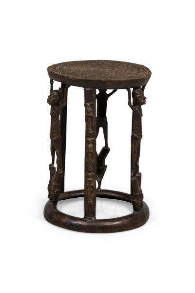 African Tikar Bronze Stool