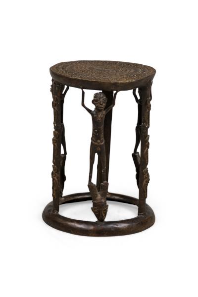 African Tikar Bronze Stool